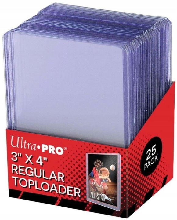 ultra pro regular toploader 3 x 4 25 szt ultra pro regular toploader 3 x 4 25 szt